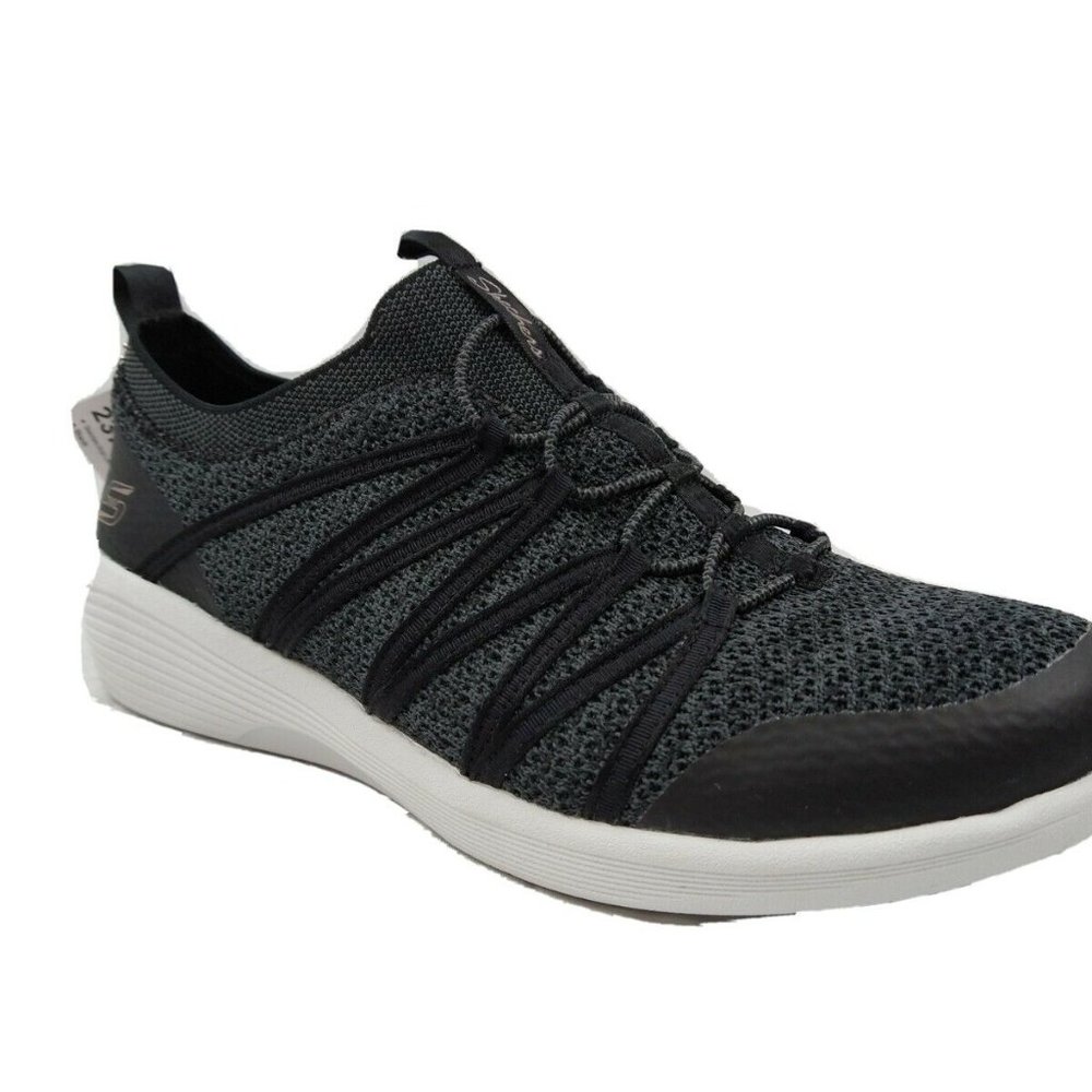 Skechers Women's Arya Air-Cooled Memory Foam Slip On Shoes NIB - Black - Picture 9 of 11
